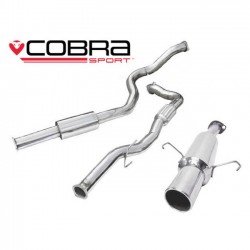 VZ17c Cobra Sport Vauxhall Corsa D SRI (2010>) Turbo Back Package (with De-Cat & Resonator), Cobra Sport, VZ17c